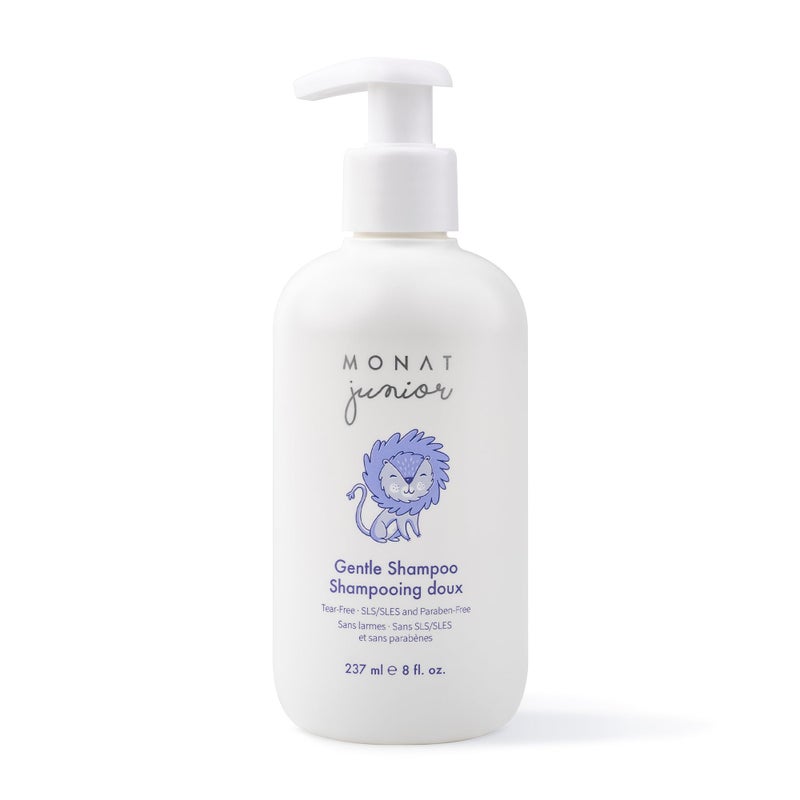 MONAT Juniorâ„¢ Gentle Shampoo - A safe, Gentle and Non-irritating Hair Shampoo for children. All Natural Tear-free, Sulfate & Paraben-free - Net Wt. 237 ml / 8 fl. Oz - Image 1
