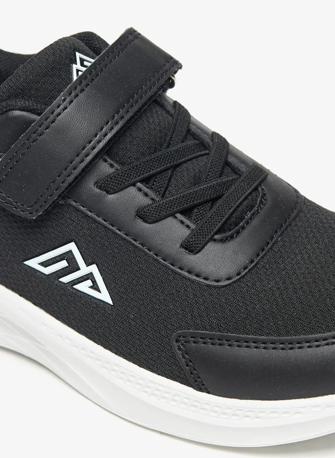 Oaklan by Shoexpress Panelled Sports Shoes with Hook and Loop Closure