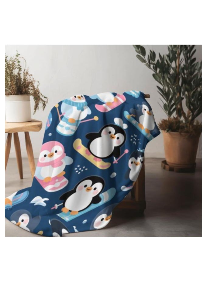 general Children's or student cartoon flannel thin blanket (warm and comfortable, suitable for sleep, games) 100cm*150cm - Image 4