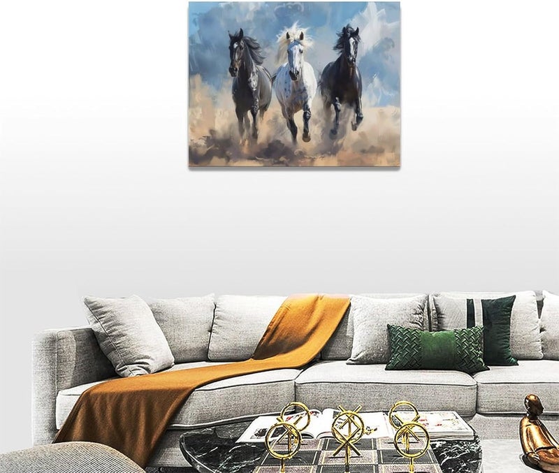 Fuzawet Horse Canvas Wall Art - Image 4