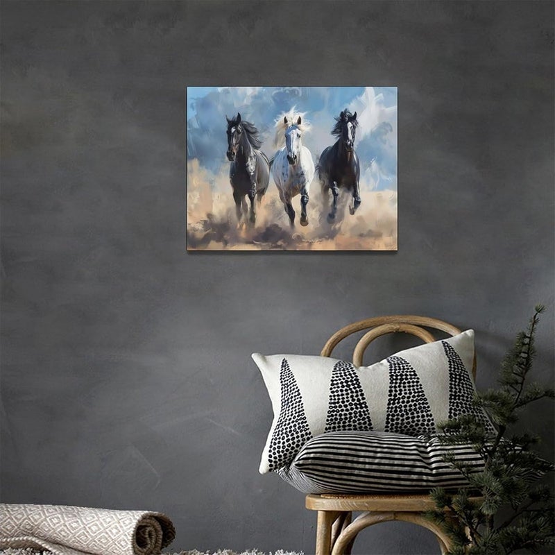 Fuzawet Horse Canvas Wall Art - Image 2