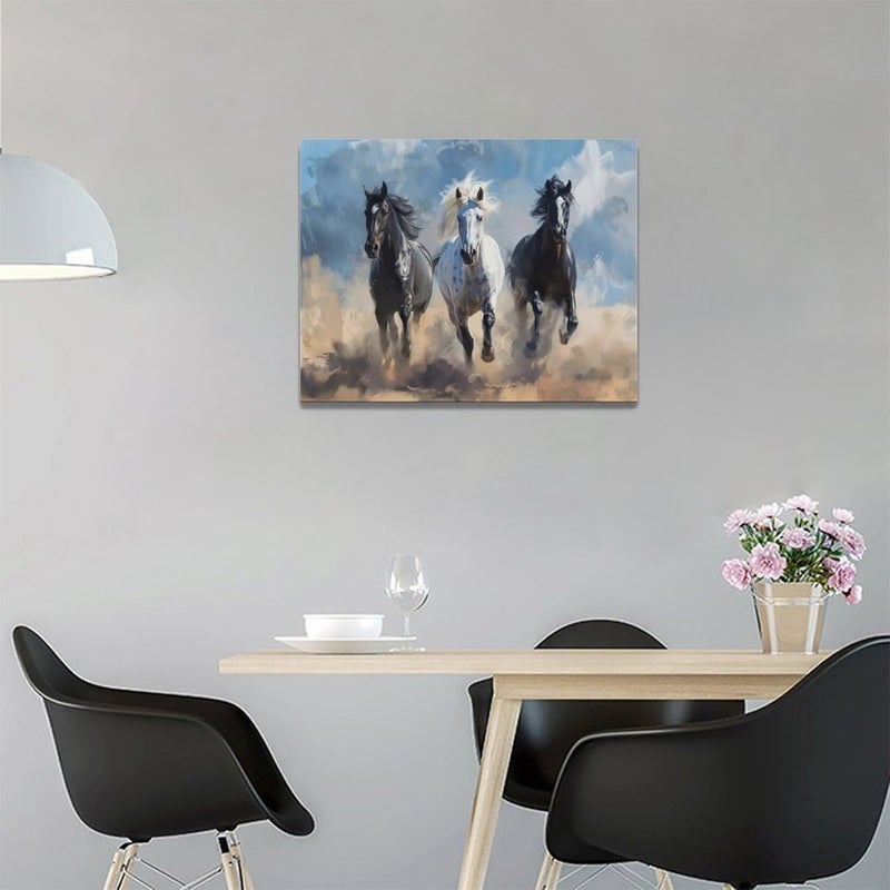 Fuzawet Horse Canvas Wall Art - Image 3
