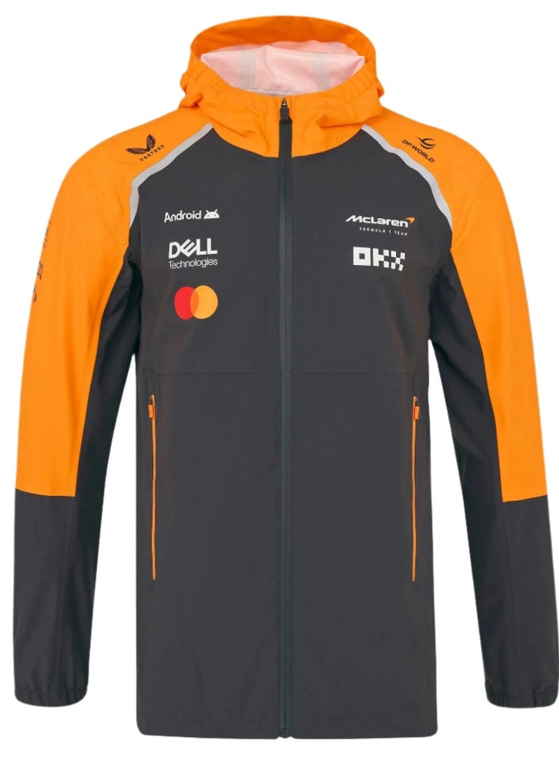 McLaren F1 2025 Team Lightweight Rain Jacket - Image 1