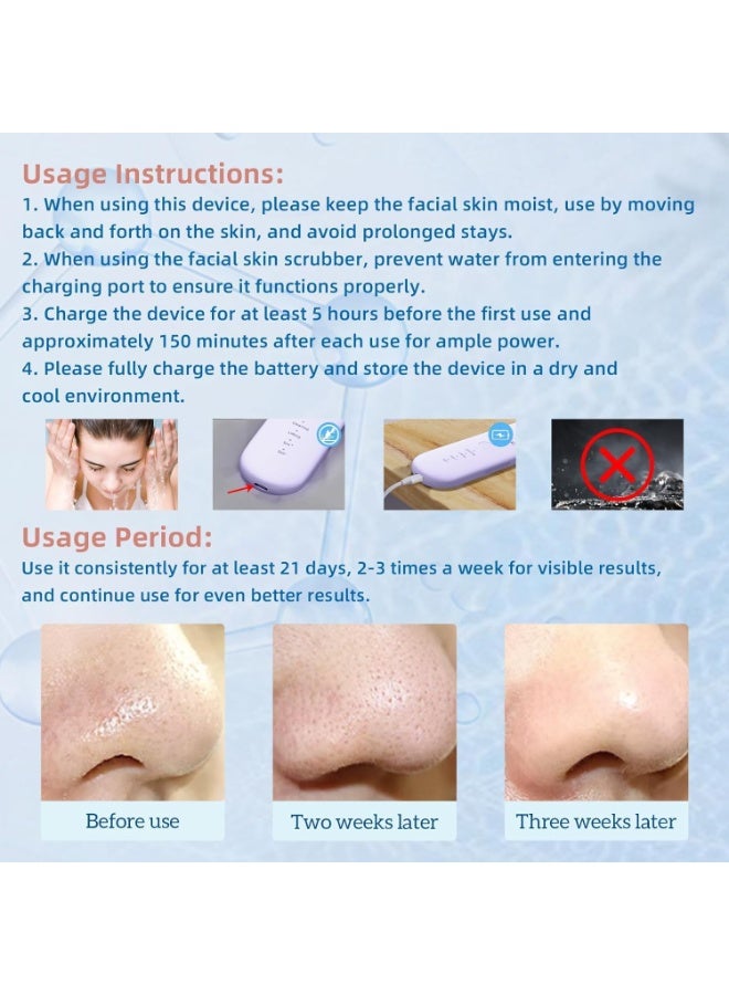 Skin Scrubber Spatula – Deep Facial Clean & Blackhead Remover with 4 Adjustable Modes - Image 4