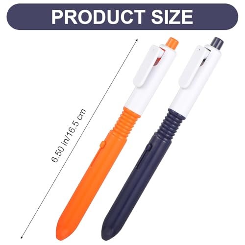 Zbdroxygen 2PCS Prank Gadgets, Prank Toys with Water Gun Toy, Blue and Orange Prank Water Gun for Indoor Party Games, Outdoor Leisure Activities, Family Gatherings, Office Pranks - Image 2