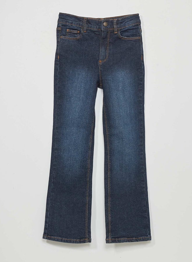Kiabi Girl Flared Stretch Denim Pant - Image 1