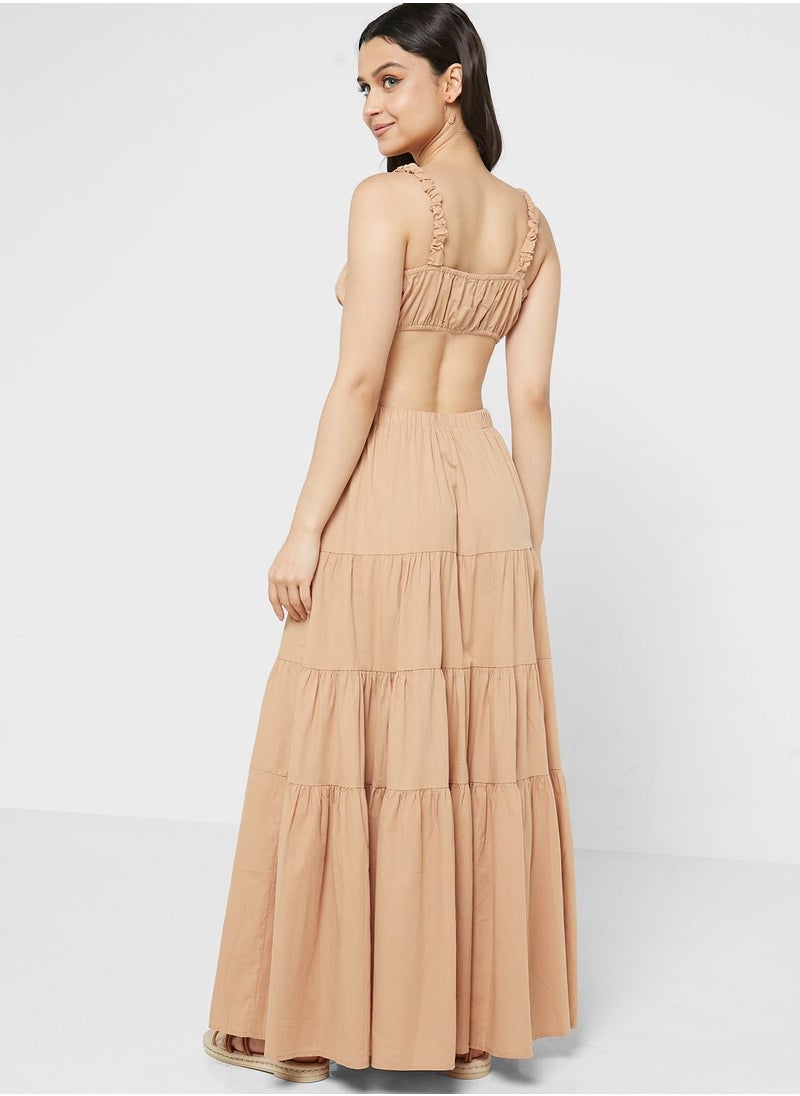 Ginger - Tiered Skirt And Top Set - Image 1