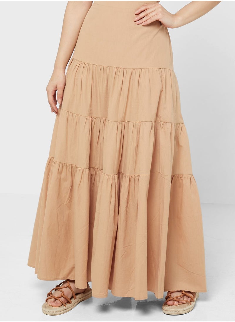 Ginger - Tiered Skirt And Top Set - Image 1