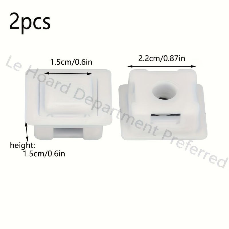 2pcs Square High Precision Tower Level Bubble Buckle Replacement - Image 5