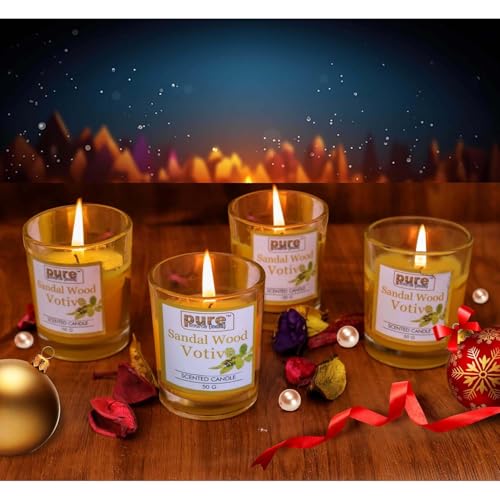 Pure Source India Pack of 12 Votive Scented Candles – Assorted Fragrances | Long-Lasting Aromatherapy Candles for Home, Decor, Spa & Gifting (Lemongrass, Sandalwood, Jasmine) - Image 5
