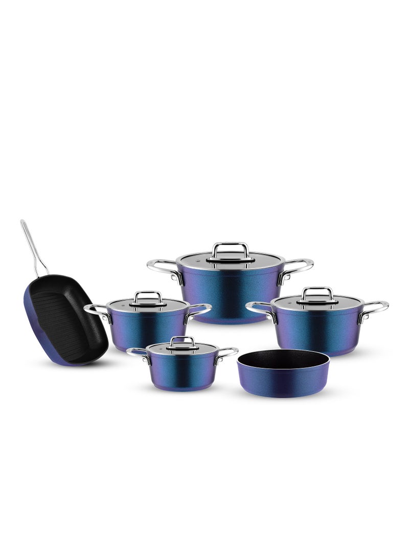 لاينس لاينس طقم لاينز ١٠ ق تيفال غطاء بيركس ازرق