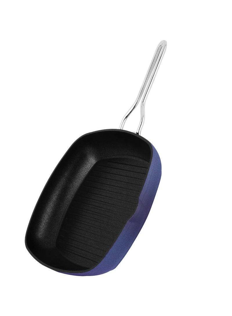 lines lines Turkish Tefal Granite Cookware Set by Lines – 10-Piece Set – Pyrex Lid – Suitable for all stovetops – Made in Turkey. Turkish Granite Cookware Set by Lines – 10-Piece Set – Sizes 18/20/24/28 cm + 28 cm Grill Pan + 28 cm Oven Tray + Pyrex Lid – 6 Colors ( Stone Green) - Image 2