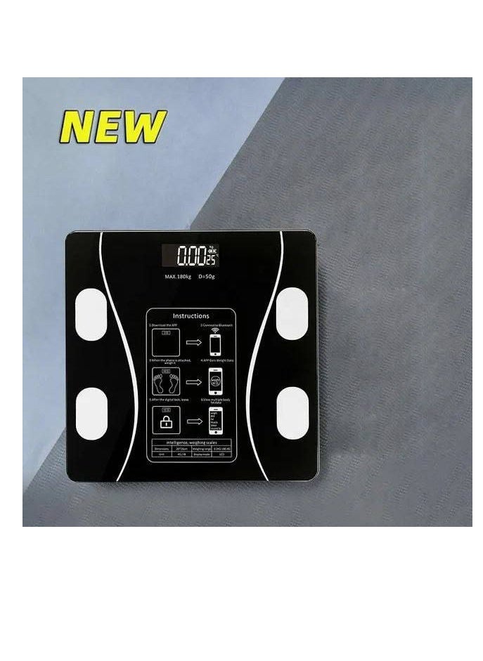 Generic - Bluetooth Electronic Scale Supports a weight limit of up to 180 kg - Comprehensive Health Measurement T - Image 1