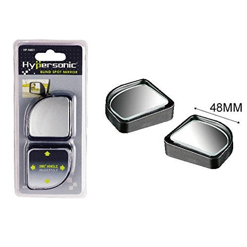 Hypersonic Car Rear View Mirror Hypersonic Car Side Mirror Auto Wide Angle Mirror Adjustable Convex Rear Blind Spot Mirrors for Cars, Trucks, SUVs, RVs and Vans - Image 5