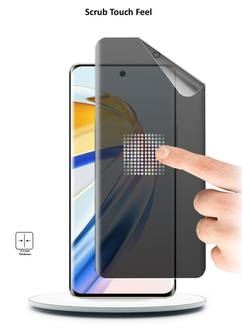 Techie 2 Pack Full Cover Explosion-Proof Matte Ceramic Privacy Film Screen Protector for Honor X9b - Image 2