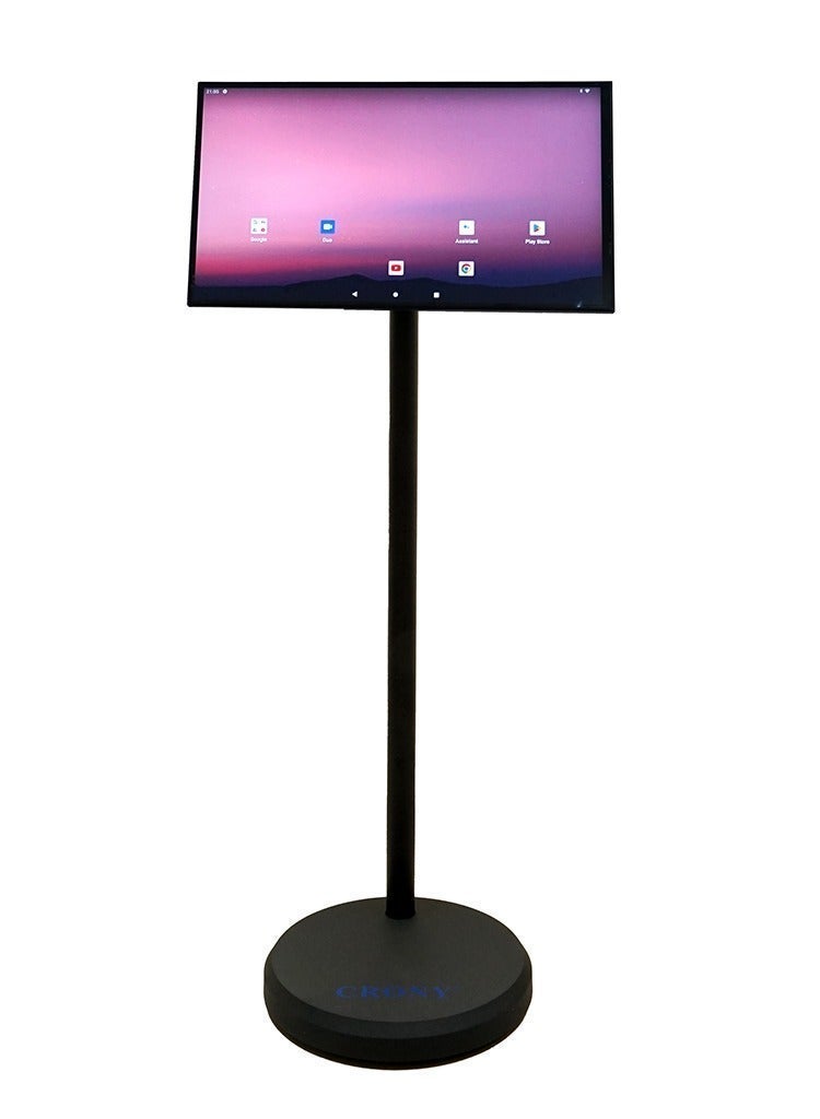 CRONY D01 21.5" Portable Smart Touchscreen TV Mobile screen with Android 12 | FHD Touch Screen Monitor & Electronic Whiteboard for Home, Office, Outdoor | 6000mAh Battery, WiFi, Bluetooth, Remote Control portable tv - Image 2