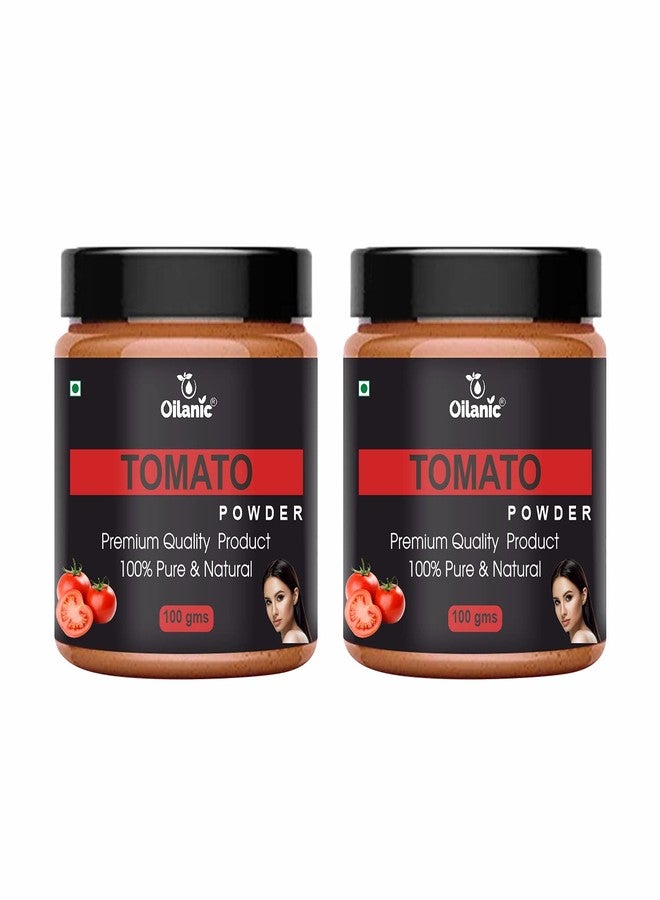 Oilanic 100% Pure & Natural Tomato Powder- For Skin & Hair Combo Pack of 2 Jar (200gm) - Image 2