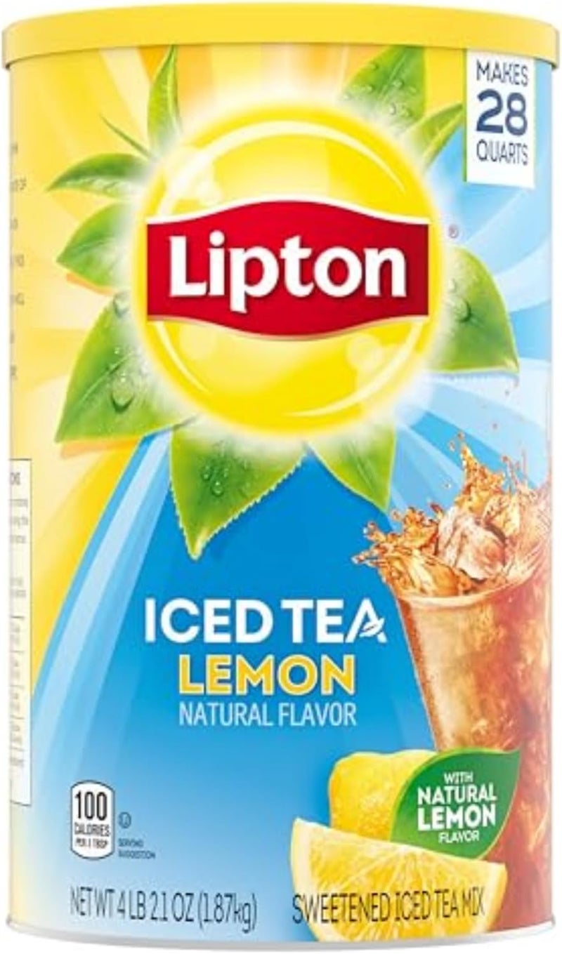 Lipton Lemon Iced Tea Mix - 28 Quarts (Pack of 2) - Image 5