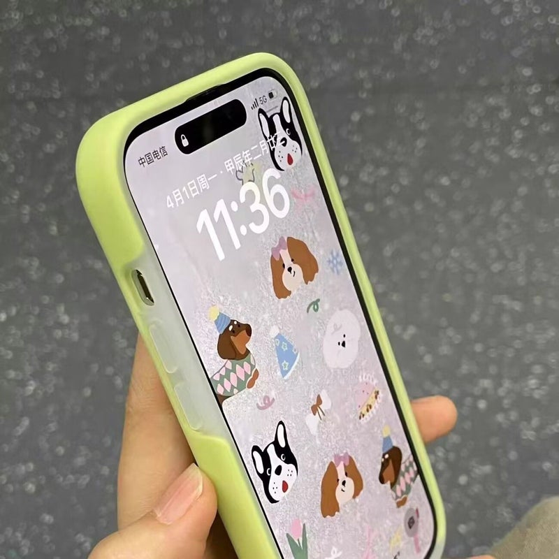 غطاء واقي، لـ باللون الوردي iPhone 15 / 15 Plus / 15 Pro / 15 Pro Max، Acrylic، وردي من الأكريليك للطاولة للمكتب المنزلي للتنقل اليومي - Image 5