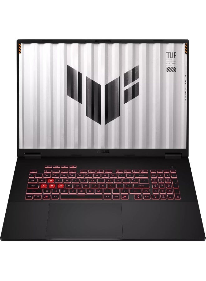 ASUS TUF Gaming A18 Laptop, 18" FHD+ 144Hz IPS Display, AMD Ryzen 7 260, 16GB DDR5 RAM, 512GB SSD, NVIDIA GeForce RTX 5050 8GB, RGB Backlit ENG/ARB Keyboard, Jaeger Gray English/Arabic Jaeger Grey - Image 4