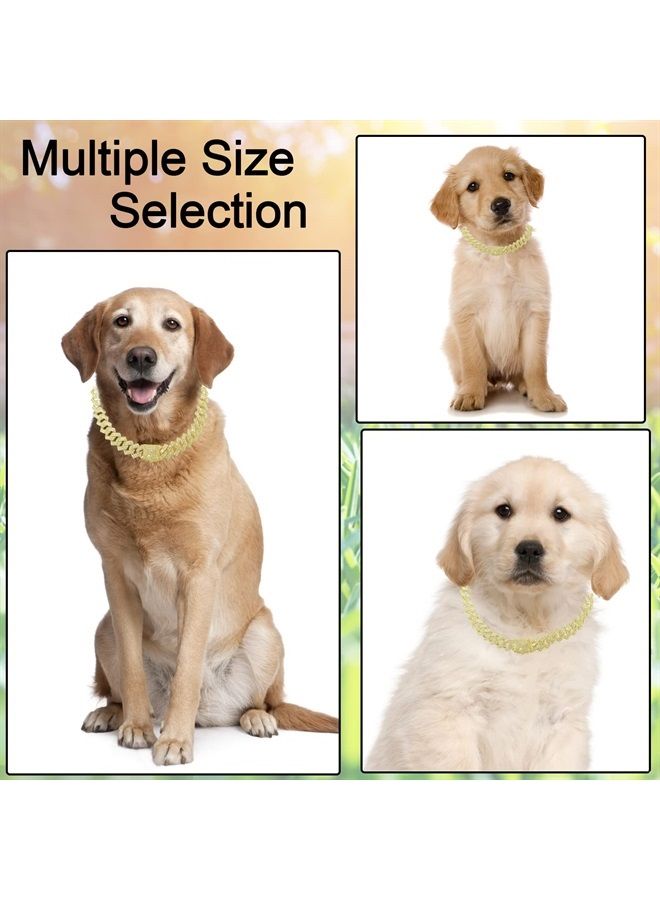 KOLODOGO سلسلة كلاب معدنية كوبية ماسية مع مشبك آمن وأطواق حيوانات أليفة للكلاب الكبيرة والمتوسطة - Image 1