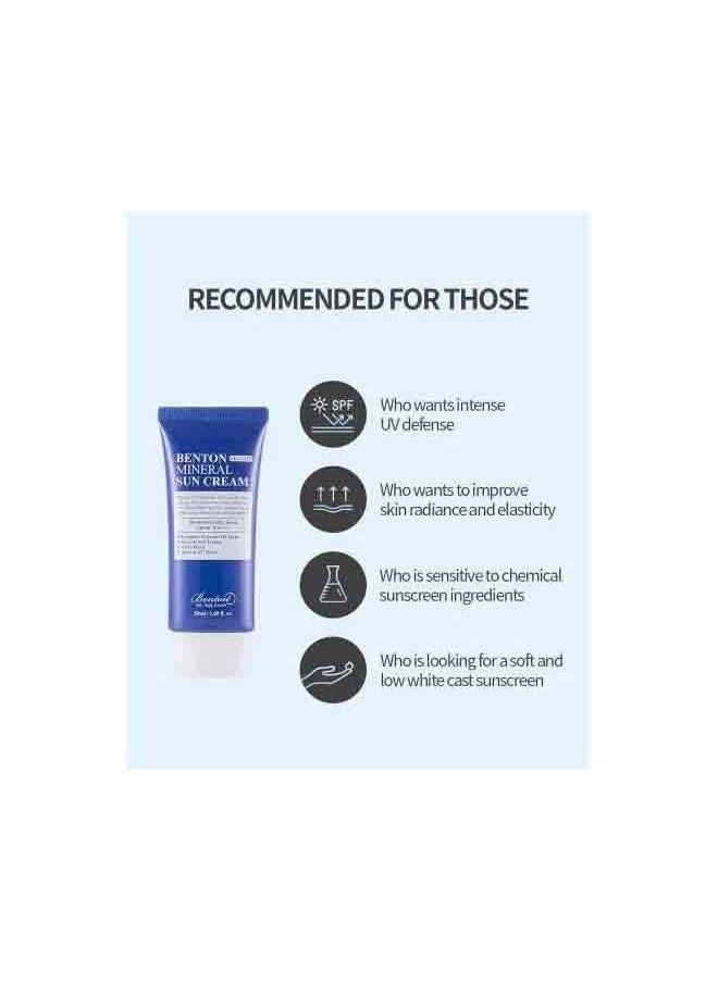بينتون كريم الحماية من الشمس بينتون سكين فيت مينيرال واقي من الشمس SPF50 + / PA ++++ (50 مل)  - Image 4