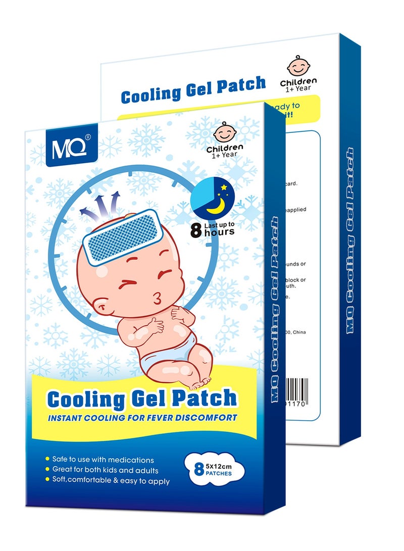 MQ Forehead Cooling Patch 8 Pieces/Box - Image 2