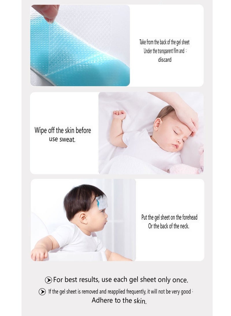 MQ Forehead Cooling Patch 8 Pieces/Box - Image 3