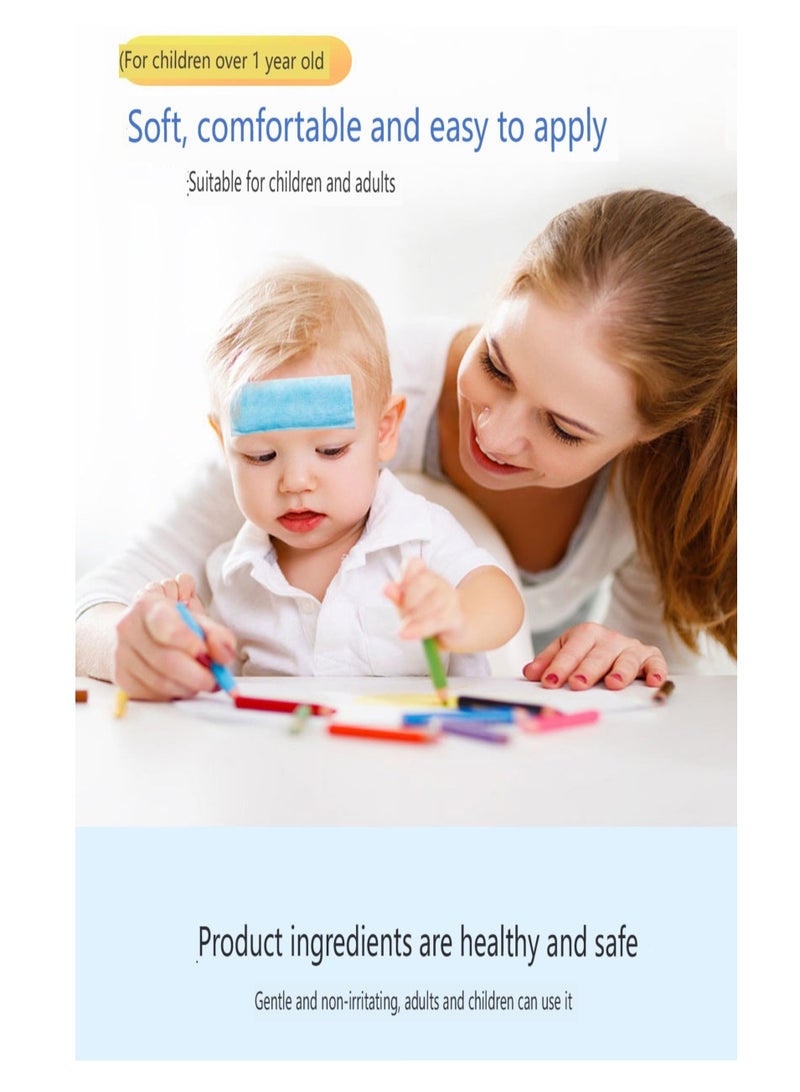 MQ Forehead Cooling Patch 8 Pieces/Box - Image 4