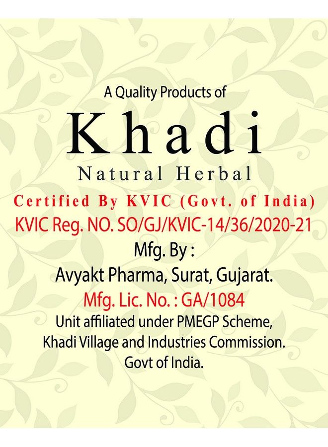 Khadi Natural Herbal Amla & Bhringraj Shampoo For Men Women 1000Ml - Image 3