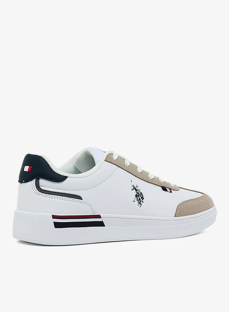 U.S. Polo Assn. WHITE MEN LIFESTYLE COMFORT SNEAKERS for Men | Best Price UAE