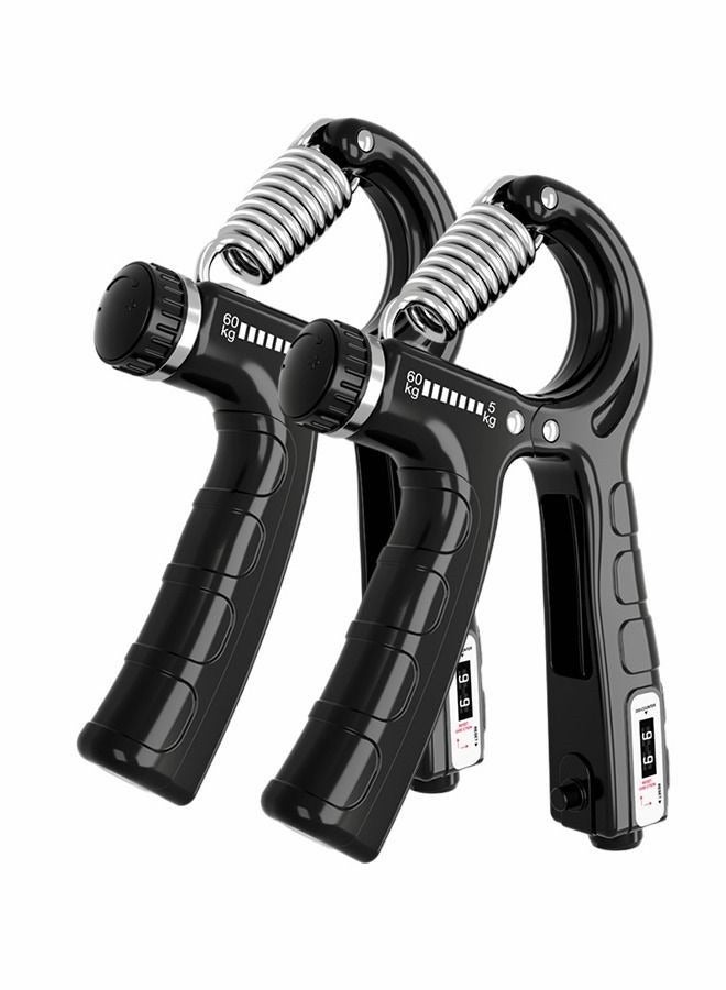 Zuelnote Hand Grip Strengthener 2 Pack, Grip Strength Trainer, Finger Forearm Exerciser with Counter, Adjustable Resistance Forearm Strengthener for Muscle Building and Injury Recovery - Image 1