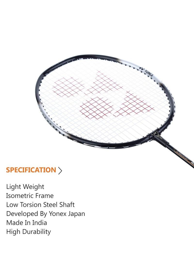 Yonex YONEX ZR 100 LIGHT Aluminium Strung Badminton Racket with Full Cover | Lightweight 95g, Isometric Head Shape, G3 Grip | Ideal for Beginners & Intermediate Players | Durable & Control-Focused  - Image 4
