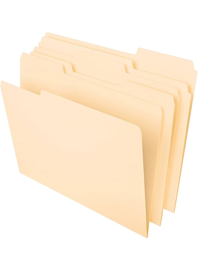 File Folders Letter Size 21.6 X 12.5 Cm Classic Manila 1 3 Cut Tabs In Left Right Center Positions 100 Per Box 65213 - pzsku/Z31635C9621EA43C7841AZ/45/_/1722500840/e82de964-8148-443c-8f83-ce303390f283