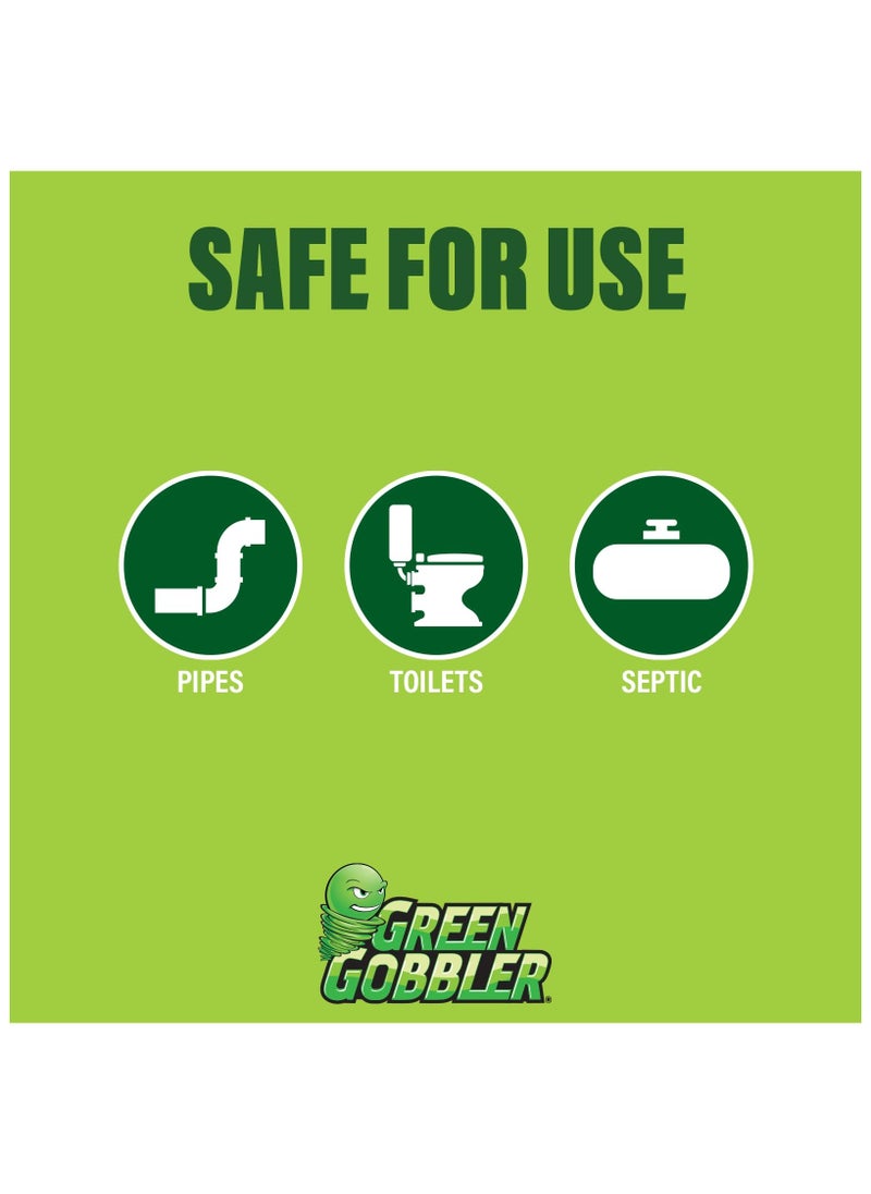 GREEN GOBBLER - SEPTIC SAVER Treatment Pods with Bacteria For Healthy Septic System, 6 Month Supply, 1.30 oz (Package May Vary) - Image 1