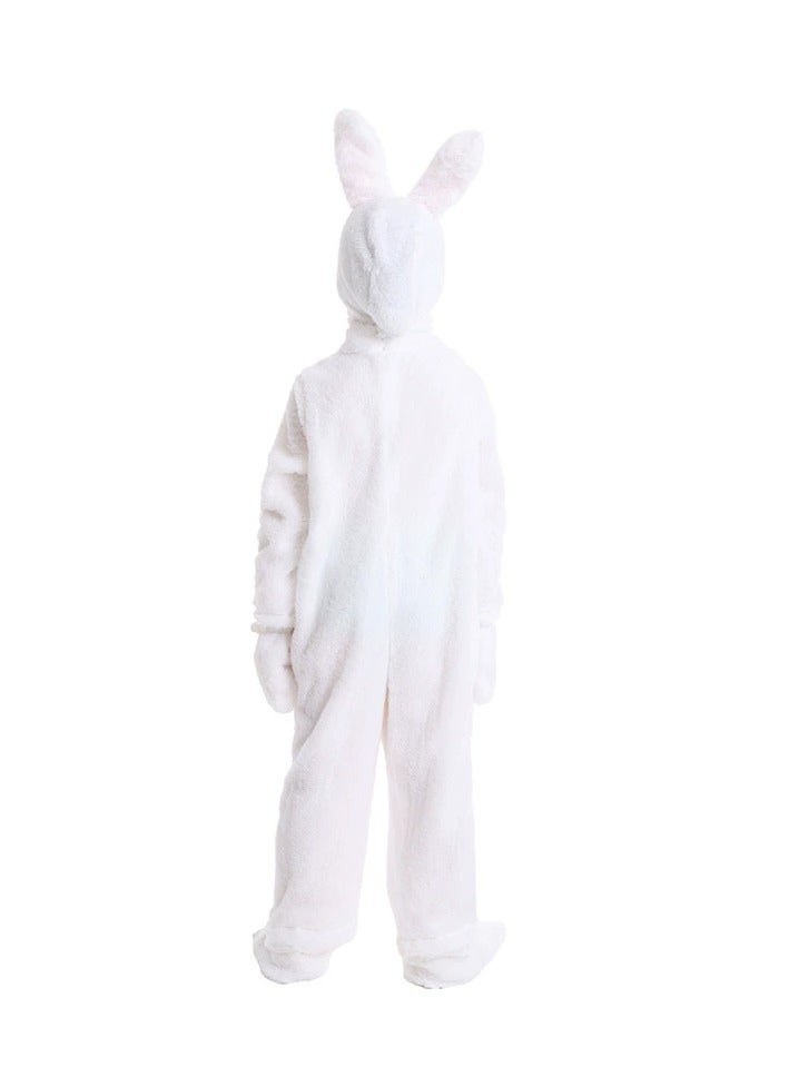 White rabbit tight-fitting costume for role-playing, suitable for parties, birthdays and Halloween costumes. - Image 3