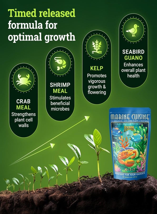 Fox Farm FoxFarm FX14016 4-Pound FoxFarm Marine Cuisine Dry Fertilize - Image 2