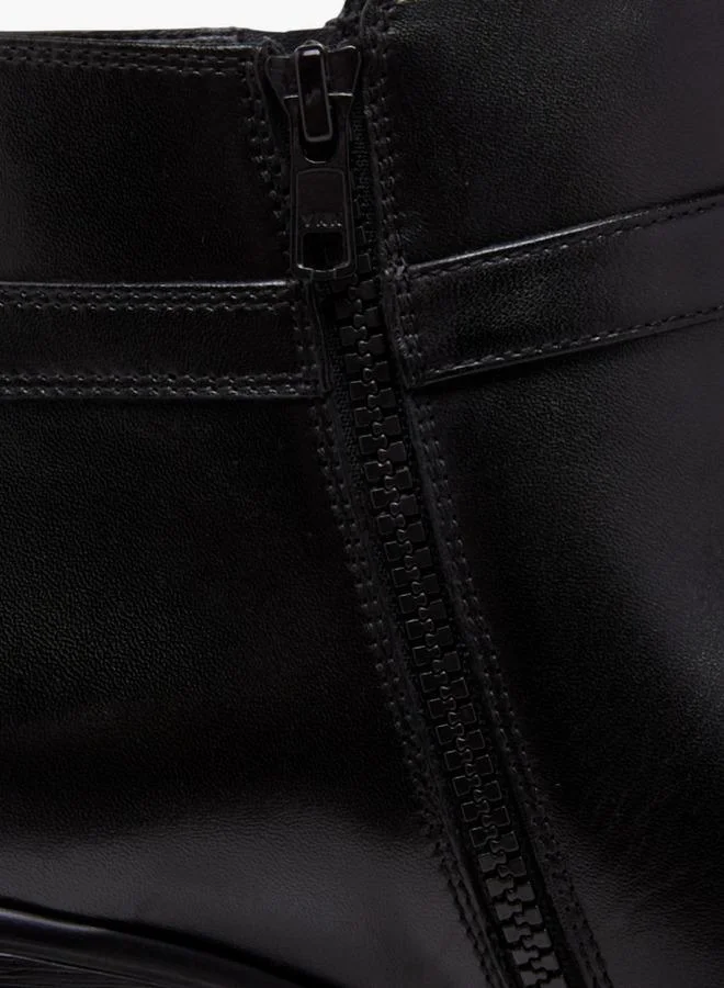 Paprika Women'S Buckle Accent Ankle Boots