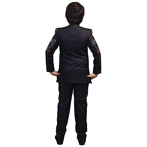 ZOLARIO Sherwani for Kids Boys, Ideal for Birthday, Marriage, Diwali and Other Functions. 5-6 years, Blue color - Image 5
