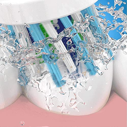 EBIEFLY 12 Pcs Fit for Oral B Toothbrush Heads Dual Clean Replacements Attachment Spin Brush Head Sensitive Refill Accessories fit for 4732 3733 4734 - Image 2