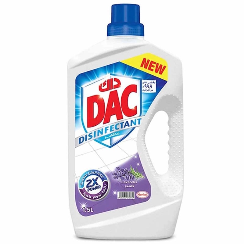 DAC Disinfectant Lavender Liquid Cleaner- 1.5Ltr