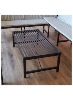 DANUBE HOME خيمة روميرو جازيبو بإطار معدني للجلوس ومظلة للحديقة باللون البيج 490x250 سم  - Image 1