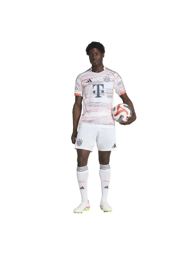 Adidas WHITE Fc Bayern 2025/2026 Away Shorts for Men | Best Price UAE