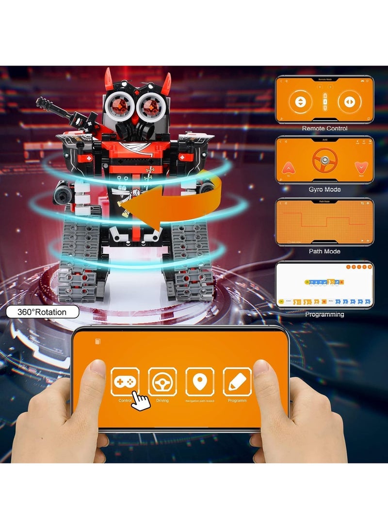 general Smart Assembly Building Block Robot Toy, 8-14 Years Old App/Remote Control Battle Robot Kit, Ideal Birthday Gift - Image 4