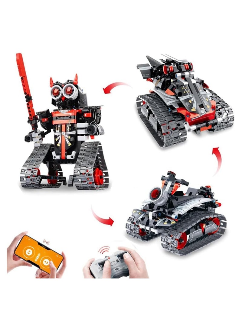 general Smart Assembly Building Block Robot Toy, 8-14 Years Old App/Remote Control Battle Robot Kit, Ideal Birthday Gift - Image 1