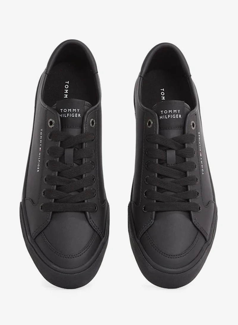 TOMMY HILFIGER  CORE VULCANISED LEATHER TRAINERS for Men | Best Price UAE