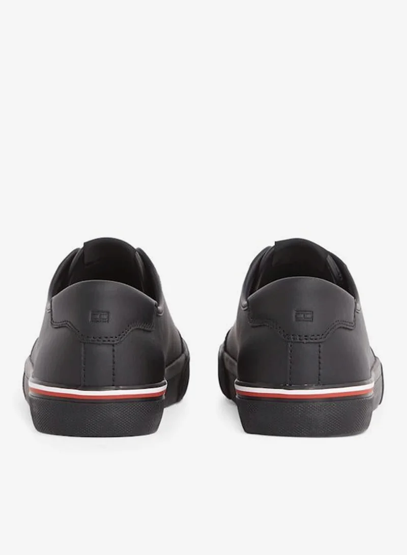 TOMMY HILFIGER  CORE VULCANISED LEATHER TRAINERS for Men | Best Price UAE