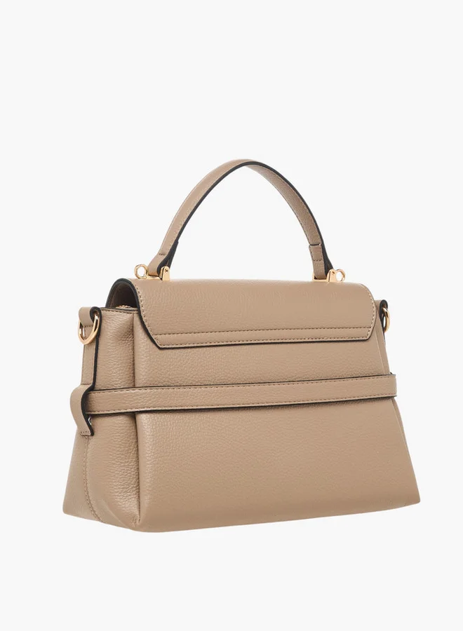 سيليست Solid Satchel Bag with Grab Handle