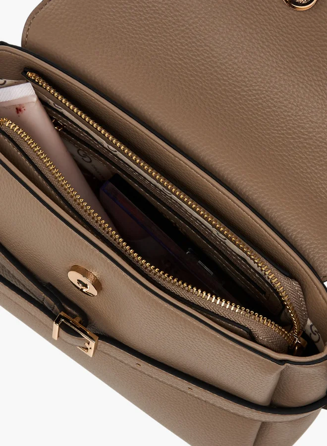 سيليست Solid Satchel Bag with Grab Handle