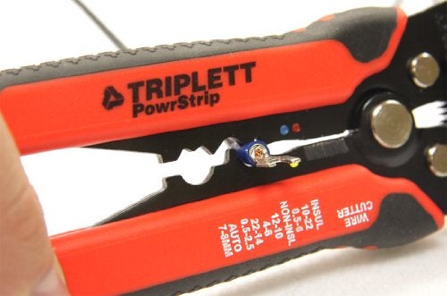 Triplett PowrStrip Automatic Wire Stripper and Cutter for 8 to 30 AWG Wire (TT-240) - Image 3